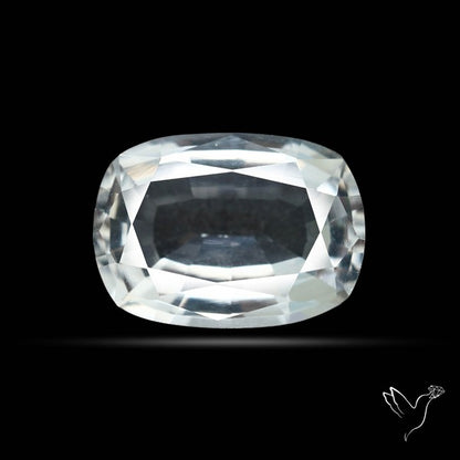 Himalayan Clear Crystal Quartz Faceted Fine Gemstone