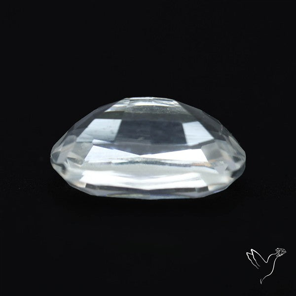 Himalayan Clear Crystal Quartz Faceted Fine Gemstone