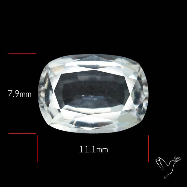 Himalayan Clear Crystal Quartz Faceted Fine Gemstone