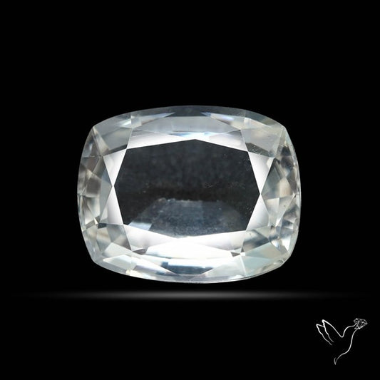 Himalayan Clear Crystal Quartz Faceted Fine Gemstone