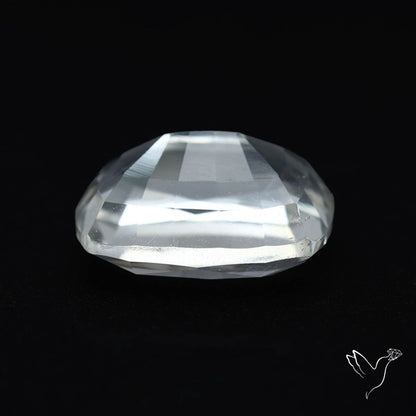 Himalayan Clear Crystal Quartz Faceted Fine Gemstone