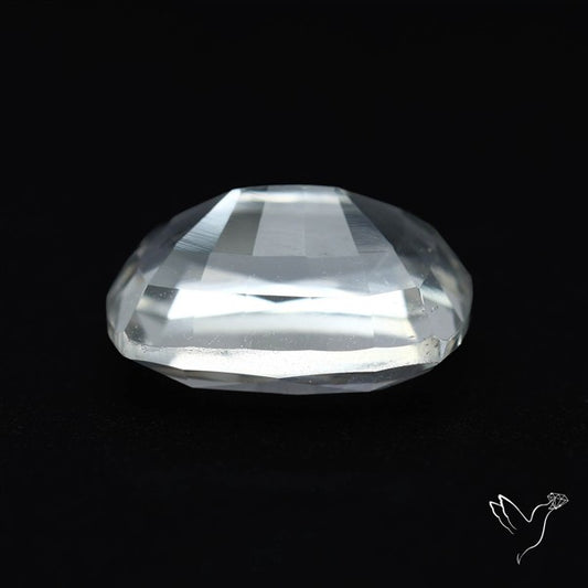 Himalayan Clear Crystal Quartz Faceted Fine Gemstone