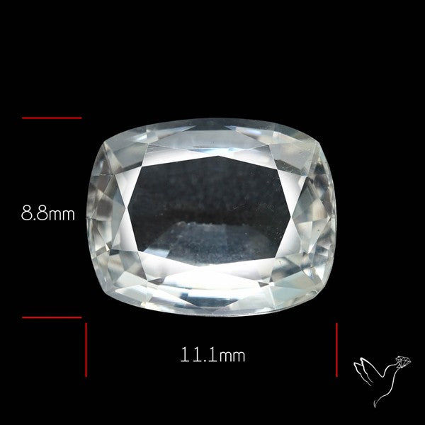 Himalayan Clear Crystal Quartz Faceted Fine Gemstone