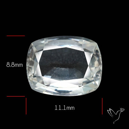 Himalayan Clear Crystal Quartz Faceted Fine Gemstone