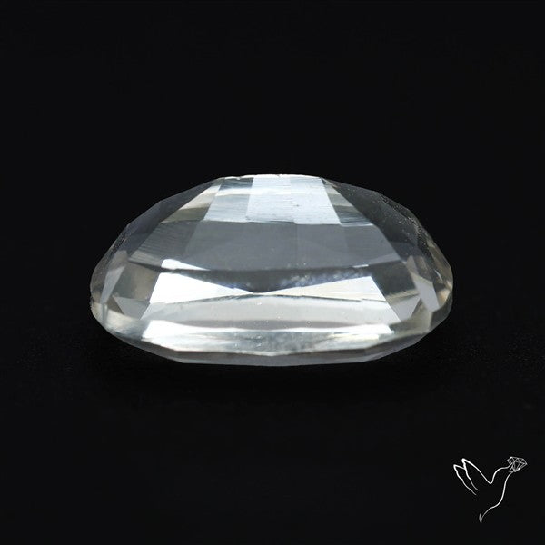 Himalayan Clear Crystal Quartz Faceted Fine Gemstone