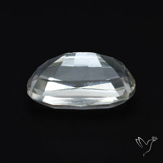 Himalayan Clear Crystal Quartz Faceted Fine Gemstone