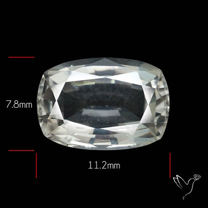 Himalayan Clear Crystal Quartz Faceted Fine Gemstone