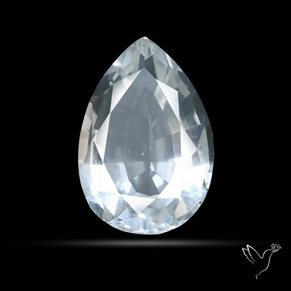 Himalayan Clear Crystal Quartz Faceted Fine Gemstone