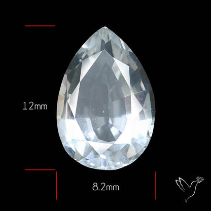 Himalayan Clear Crystal Quartz Faceted Fine Gemstone
