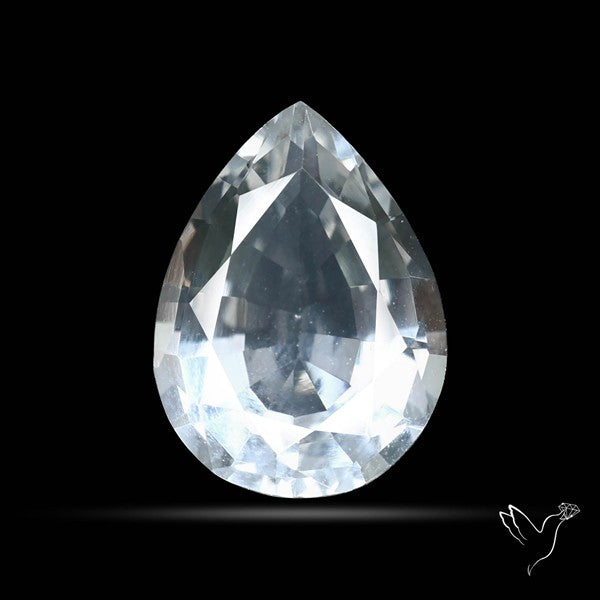 Himalayan Clear Crystal Quartz Faceted Fine Gemstone