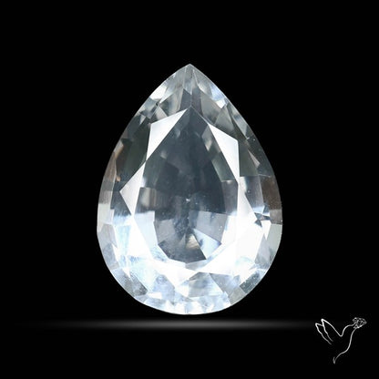 Himalayan Clear Crystal Quartz Faceted Fine Gemstone