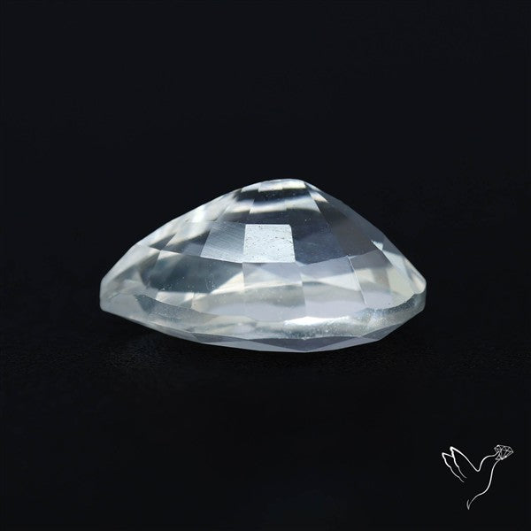 Himalayan Clear Crystal Quartz Faceted Fine Gemstone