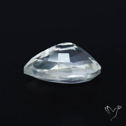 Himalayan Clear Crystal Quartz Faceted Fine Gemstone