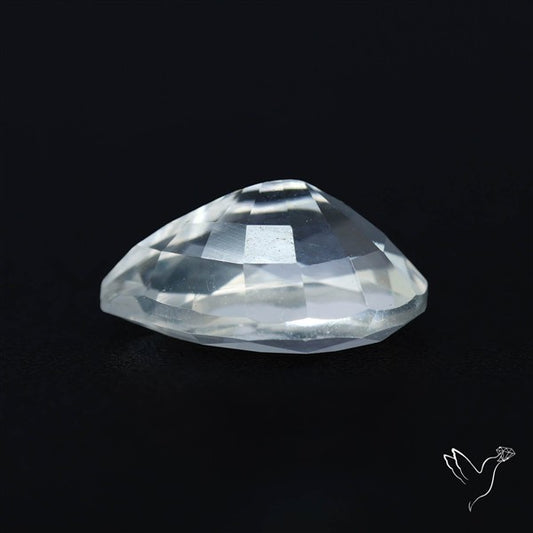 Himalayan Clear Crystal Quartz Faceted Fine Gemstone