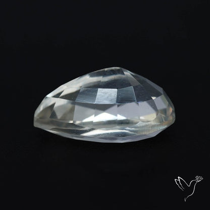 Himalayan Clear Crystal Quartz Faceted Fine Gemstone