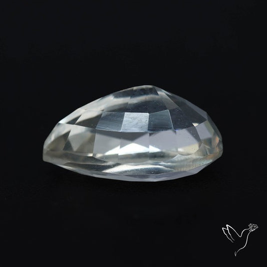Himalayan Clear Crystal Quartz Faceted Fine Gemstone
