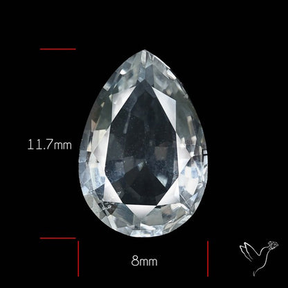 Himalayan Clear Crystal Quartz Faceted Fine Gemstone