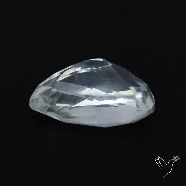 Himalayan Clear Crystal Quartz Faceted Fine Gemstone