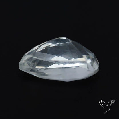 Himalayan Clear Crystal Quartz Faceted Fine Gemstone