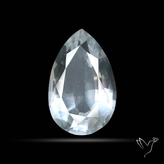 Himalayan Clear Crystal Quartz Faceted Fine Gemstone