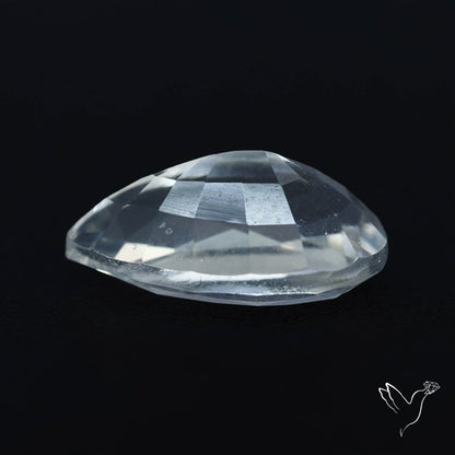 Himalayan Clear Crystal Quartz Faceted Fine Gemstone