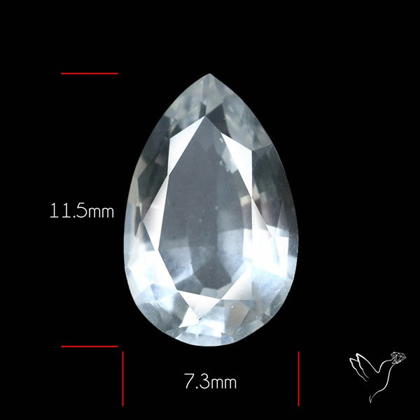 Himalayan Clear Crystal Quartz Faceted Fine Gemstone