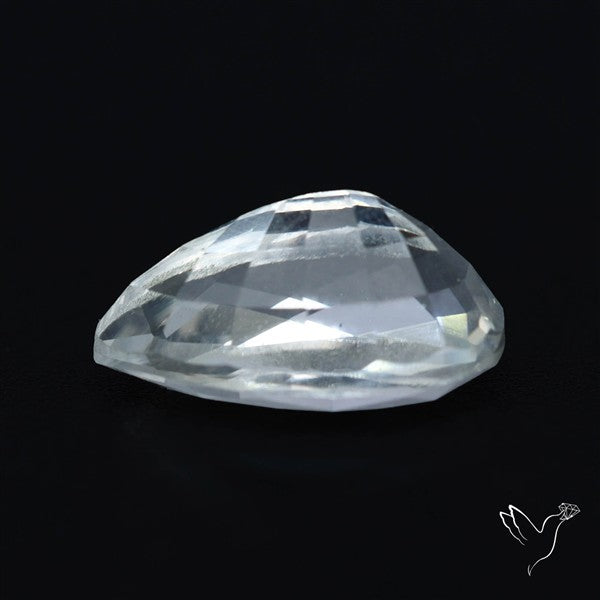 Himalayan Clear Crystal Quartz Faceted Fine Gemstone