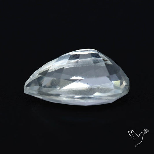 Himalayan Clear Crystal Quartz Faceted Fine Gemstone