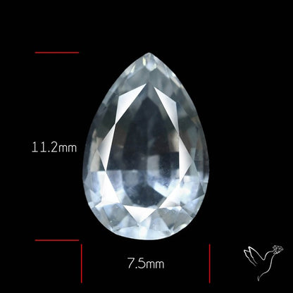Himalayan Clear Crystal Quartz Faceted Fine Gemstone