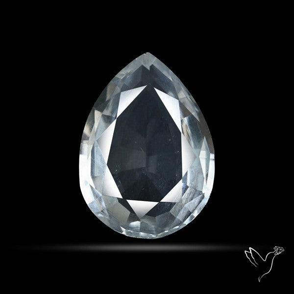 Himalayan Clear Crystal Quartz Faceted Fine Gemstone