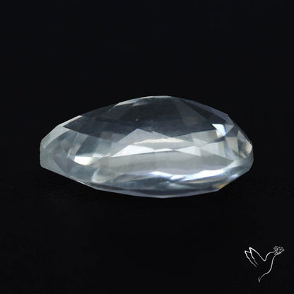 Himalayan Clear Crystal Quartz Faceted Fine Gemstone