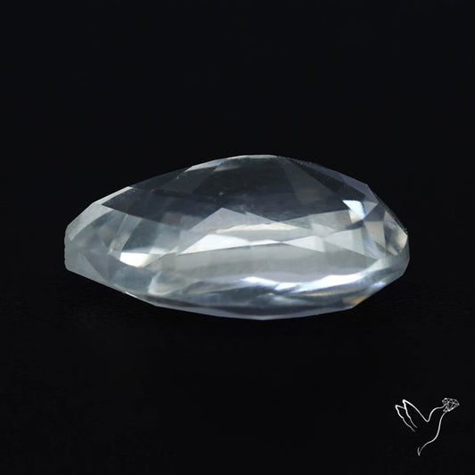 Himalayan Clear Crystal Quartz Faceted Fine Gemstone