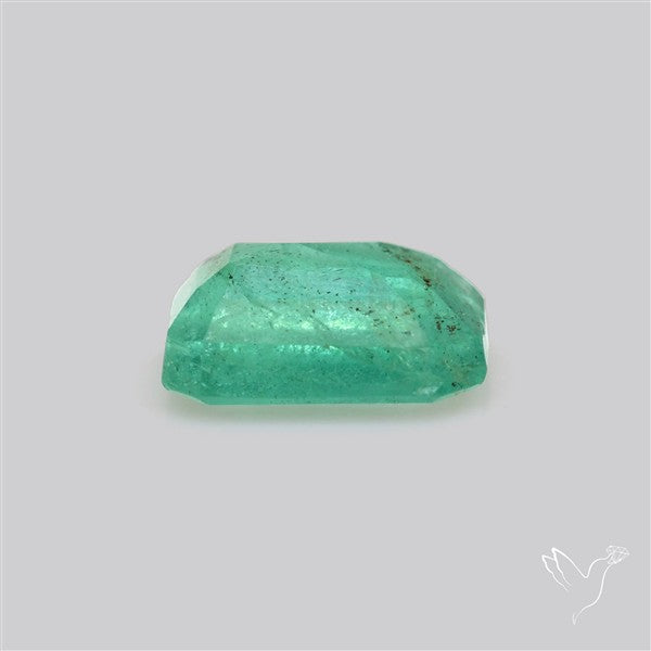 Zambian Emerald Faceted Fine Gemstone