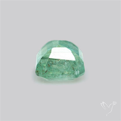 Zambian Emerald Faceted Fine Gemstone