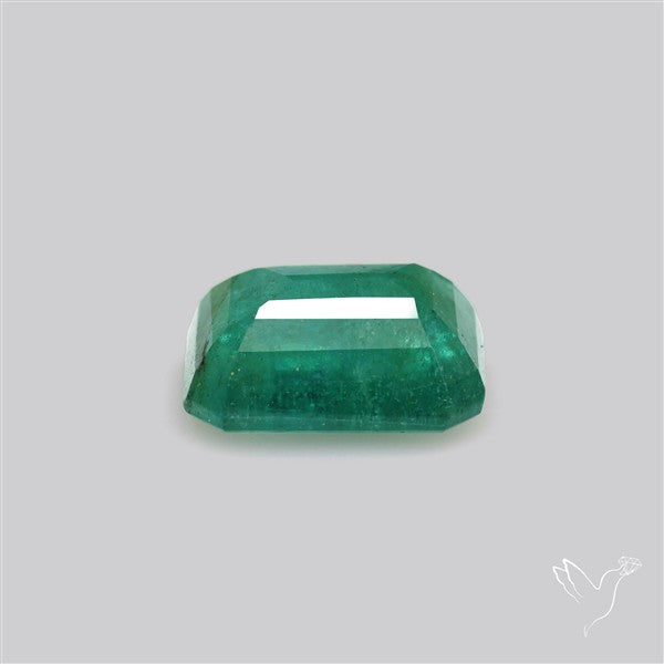 Zambian Emerald Faceted Fine Gemstone