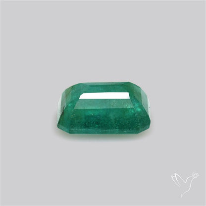 Zambian Emerald Faceted Fine Gemstone
