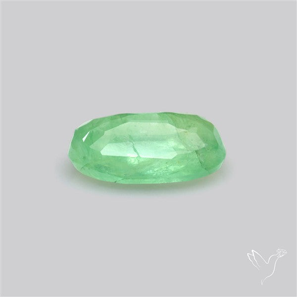 Zambian Emerald Faceted Fine Gemstone