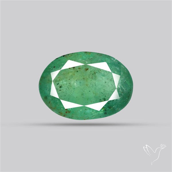 Zambian Emerald Faceted Fine Gemstone