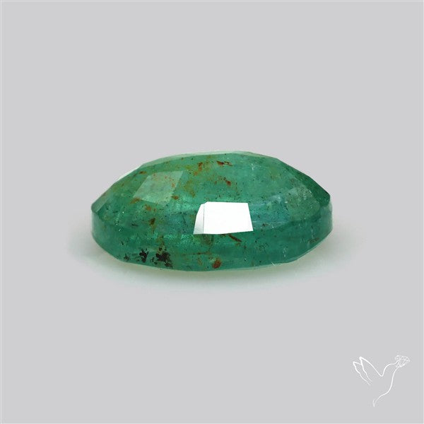 Zambian Emerald Faceted Fine Gemstone