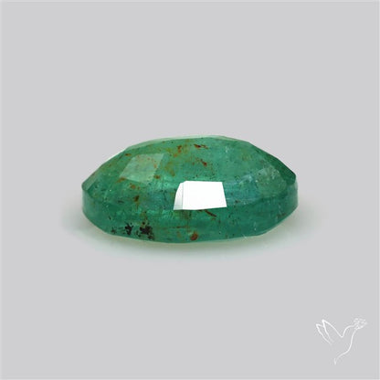 Zambian Emerald Faceted Fine Gemstone