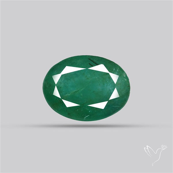Zambian Emerald Faceted Fine Gemstone