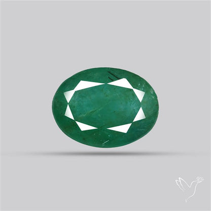 Zambian Emerald Faceted Fine Gemstone