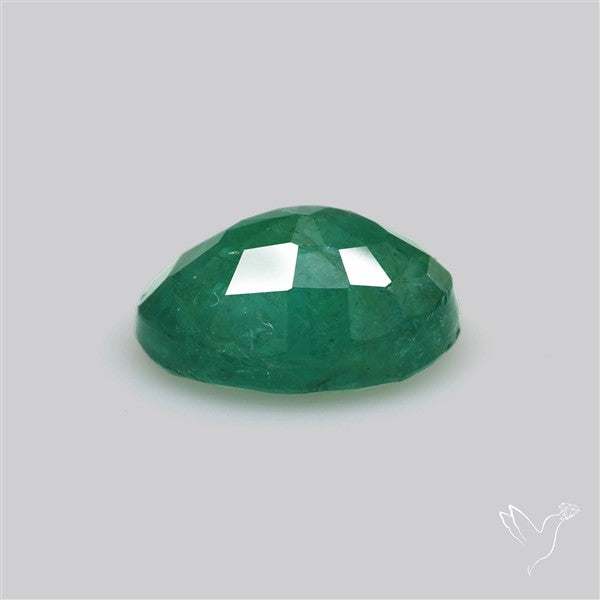 Zambian Emerald Faceted Fine Gemstone