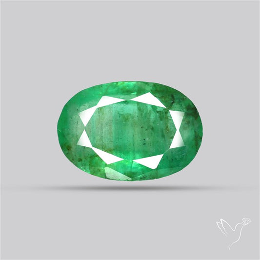 Zambian Emerald Faceted Fine Gemstone