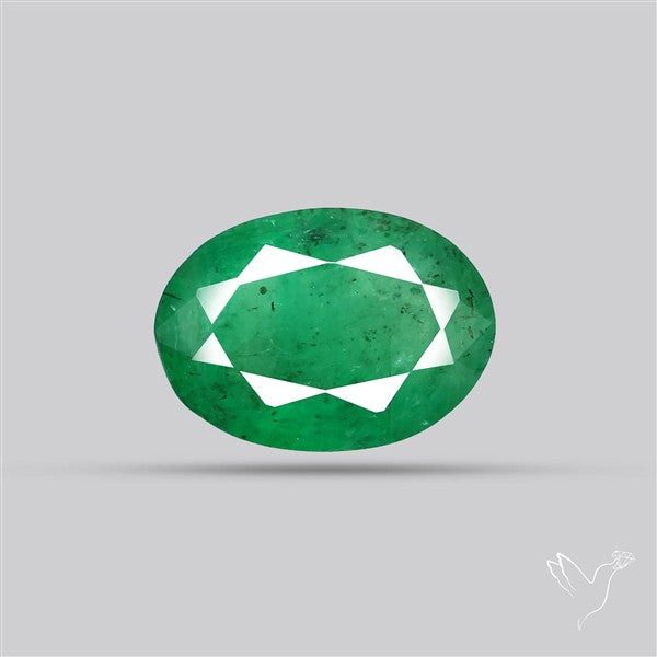 Zambian Emerald Faceted Fine Gemstone