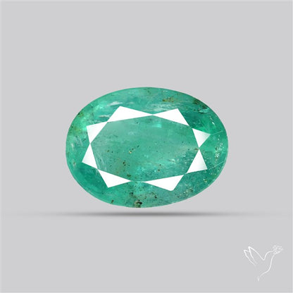 Zambian Emerald Faceted Fine Gemstone