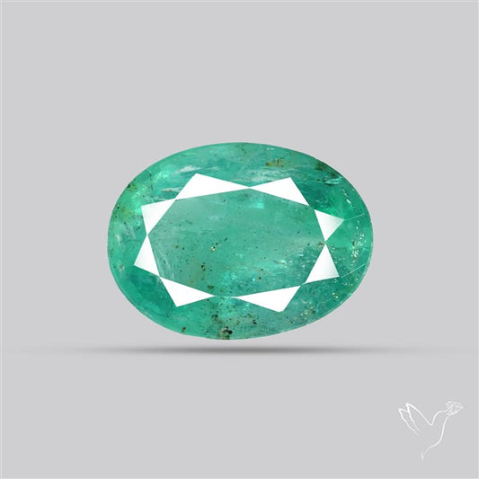 Zambian Emerald Faceted Fine Gemstone