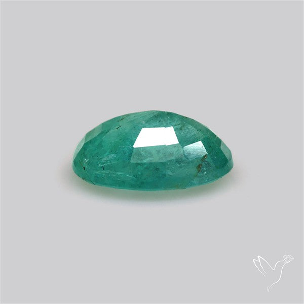 Zambian Emerald Faceted Fine Gemstone