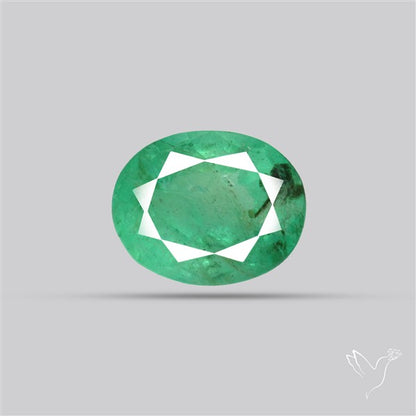 Zambian Emerald Faceted Fine Gemstone
