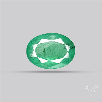 Zambian Emerald Faceted Fine Gemstone